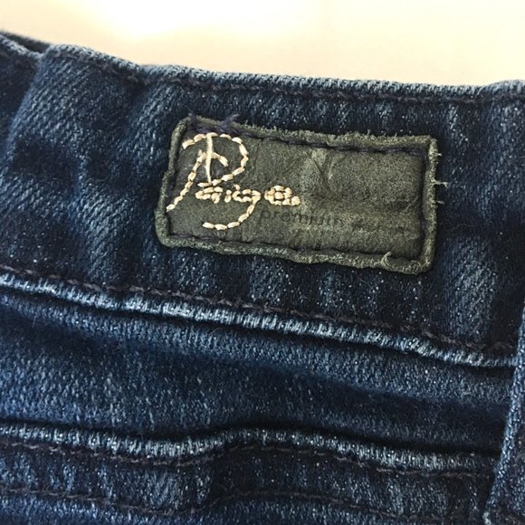 Paige Women's Verdugo Jegging Skinny Jeans, Dark Blue Wash, Size 27 - Picture 5 of 9
